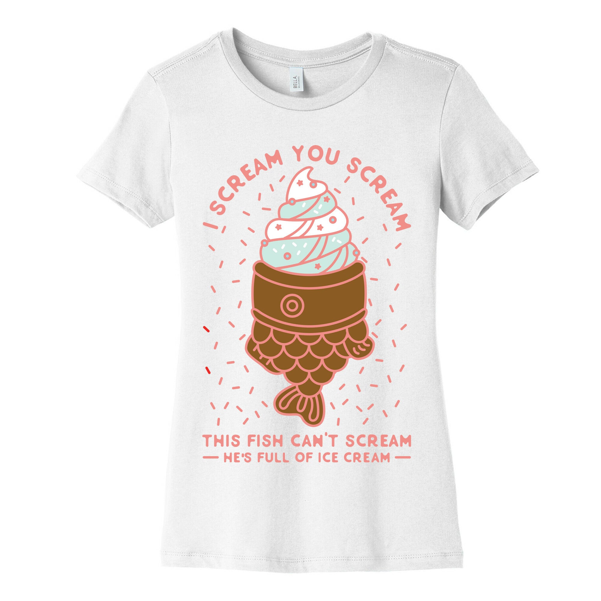 I Scream You Scream Women's Cotton Tee